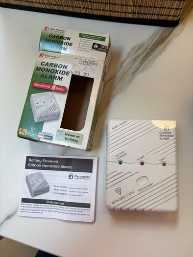 carbon monoxide alarm