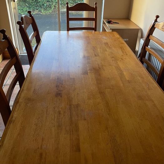 Table and chairs
