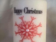 main image for ad Personalised Christmas candle