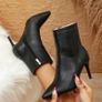 Pu leather shoes size UK 2 Image 3