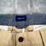 GANT Mens Regular Casual Trousers Chinos - W38 L31 - Beige Cotton - Excellent Image 2