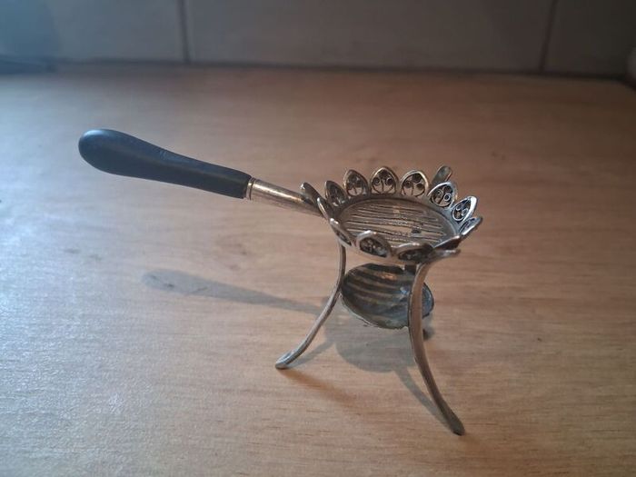 19th Century Sterling Silver Minature Tripod