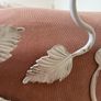 Handcrafted white metal single bed with mattress Image 3