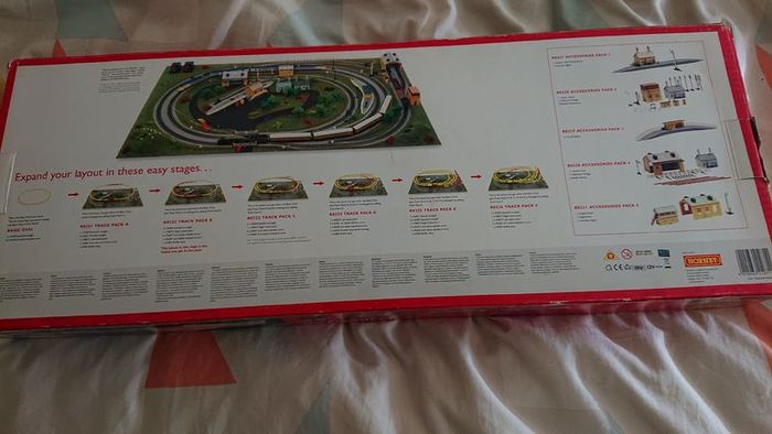 Hornby R1071 Eurostar Complete Boxed Train Set Tested & Working