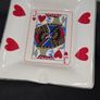 Vintage Jack of Hearts Ceramic Ashtray Image 3