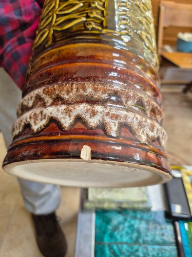 West german floor vase