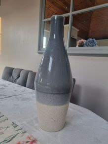Vase Shades of grey,42 cm high