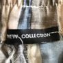 Size 8 Blue, Cream and Brown Striped Trousers Image 2