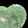 Natural Green Smithsonite Heart Shaped Stone - Mineral Image 4