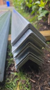 L-shape galvanised profile