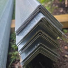L-shape galvanised profile