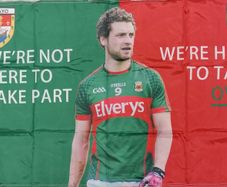 Tom Parsons Mayo GAA flag 3ft x 2ft.