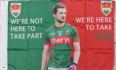 Tom Parsons Mayo GAA flag 3ft x 2ft.
