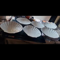 Cery collectable,rare, Vintage French Scallop Dishes