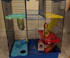 hamster home / cage