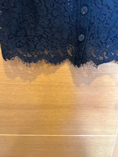 Lace black cardigan 14