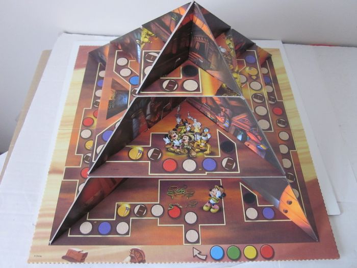 Disney Mickey's Adventures The Curse of the Pharaoh Spatial Board Game