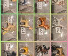 4e Each Selection 1 - Horses and Ponies 1993 1994 Littlest Pet Shop LPS Vintage Kenner