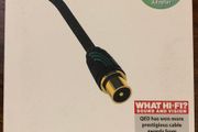 QED Aerial Precision Broadcast Cable 3m Brand New and Sealed