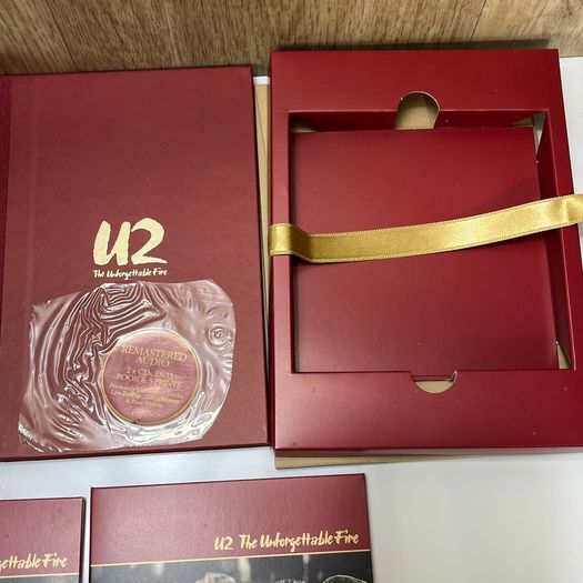 U2 : The Unforgettable Fire CD Limited Album with DVD 3 discs (2009)