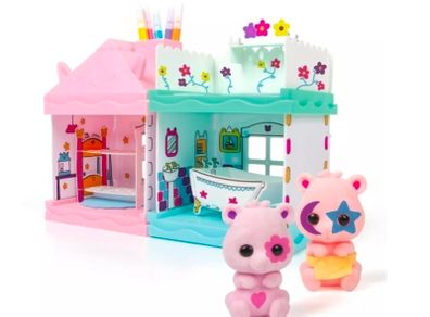 Fuzzikins Home Makers Family Home Playset