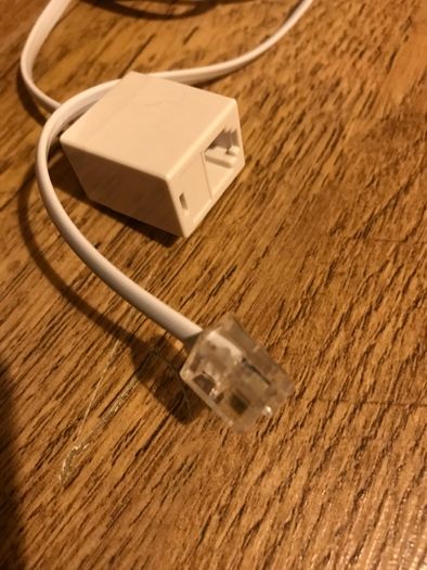 LAN Telephone extension lead