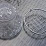 Vintage crystal rose bowl, stunning, D18 post 7e Image 4