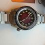 Zelos Thresher 41mm Worldtimer GMT Titanium (Burgundy) - Full Kit Image 5
