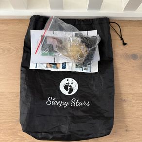 Sleepy stars large portable blackout blind