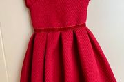 Girls red dress 6 years old