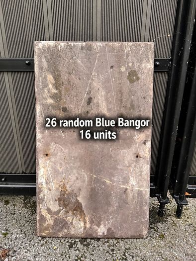 blue bangor slates