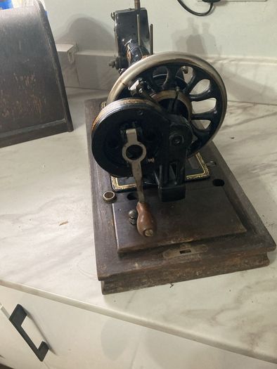 Antique Vickers singer sewing machine