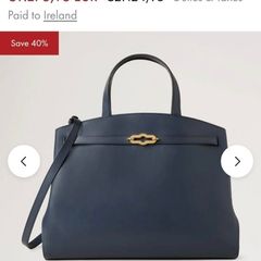 Mulberry Navy Bag.