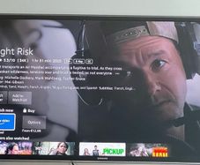42"-Samsung Television-With Television bracket