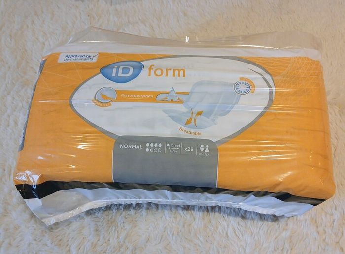 3x Packs iD Form Normal Adult Incontinence Pads  Brand New & Sealed (28 Pack)