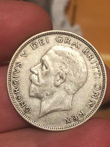 1935 Halfcrown George V Silver
