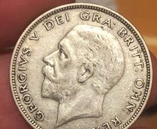 1935 Halfcrown George V Silver
