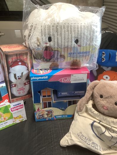 Toys all new selling as lot only.