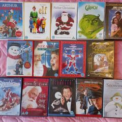 16 Christmas DVD Bundle Collection The Santa Clause 1 2 3 Scrooged The Grinch Christmas Carol Elf The Snowman Etc