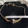 Dylan Gray gold-tone cabochon art deco style necklace Image 7