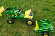 toy tractor &amp; trailer
