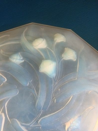 glass bowl Ezran France