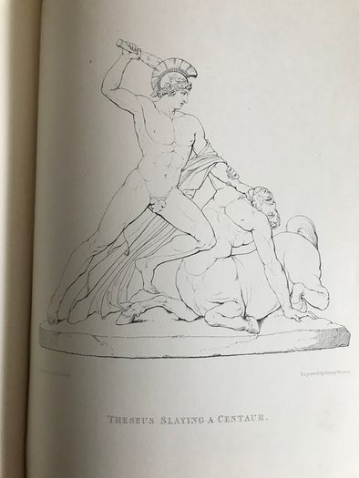 Antique Book 'Canova's Works'