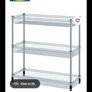 Two metal shelves Image 2
