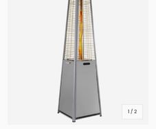 Stainless Steel Pyramid Gas Patio Heater