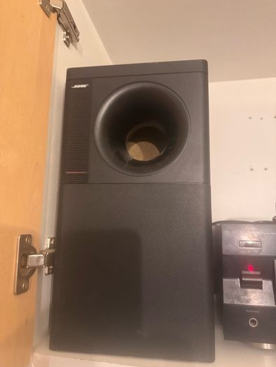 Yamaha Amplifier and Bose system.