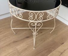 Vintage Console / Demi Lune Table