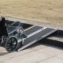 Portable Wheelchair Ramp, 152 cm 363 kg Capacity, Non-Slip Aluminum Folding Threshold Ramp, Foldable Mobility Scooter Ramp Wheel Chair Ramp, Handicap Ramp for Home Steps, Stairs, Doorways, Curbs Image 7