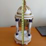 Antique pendulum marble clock. Image 3