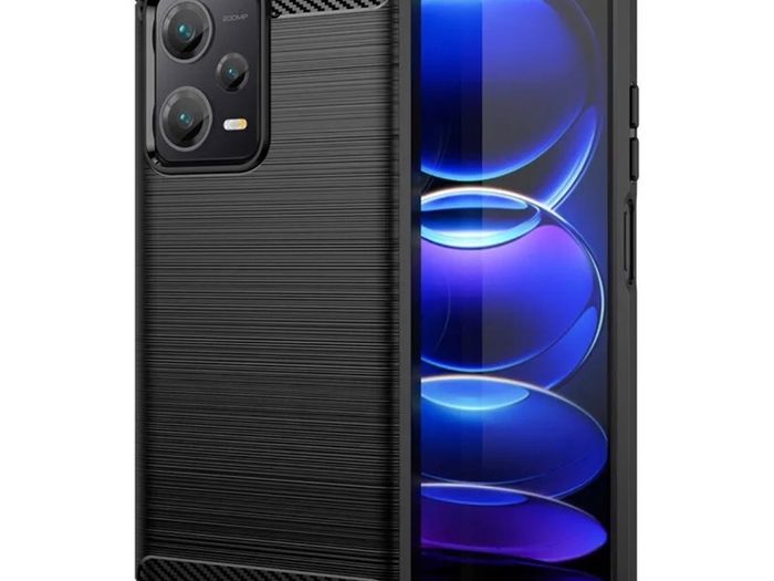Shockproof Case For Xiaomi Redmi Note 12 PRO PLUS Carbon Fibre Effect Back Cover